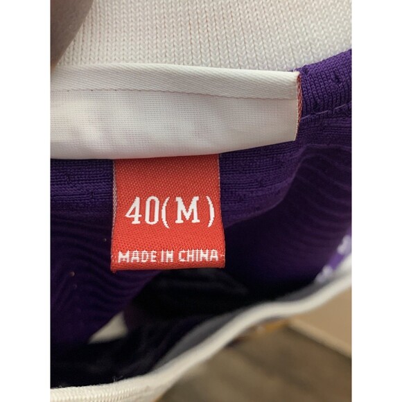 Authentic Magic Johnson Mitchell & Ness 84 85 Lakers Jersey Mens size 40 purple - Picture 2 of 7